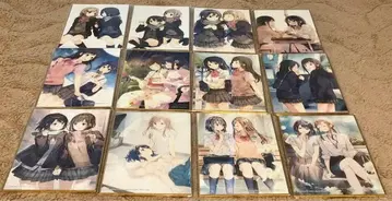 제비뽑기당 안녕, 시마무라 온라인 복권 D상 미니 색지 12종 컴프 세트