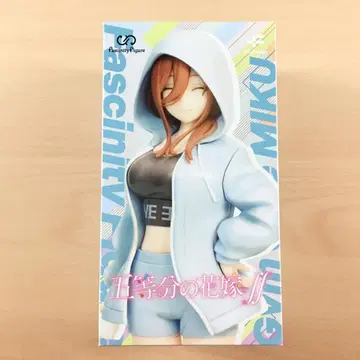 새상품 5등분의 신부 나카노 미쿠 헬스장 데이트 피규어 한정판