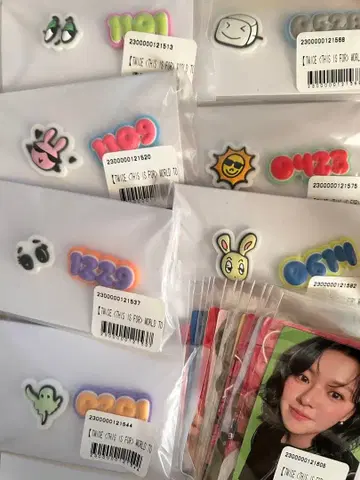 TWICE THIS IS FOR 온라인 복권 7종 세트