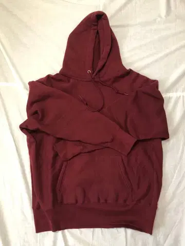 CAMBER 버건디 후드 부착 후드티