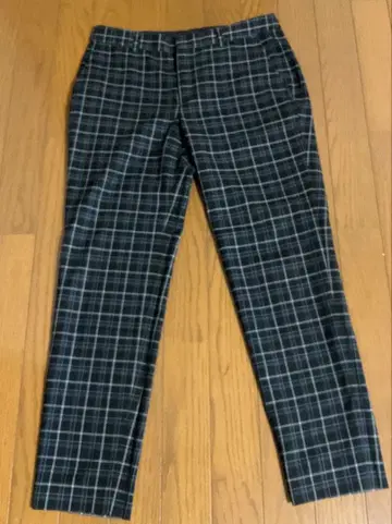 465 UNTITLED 체크 팬츠 used