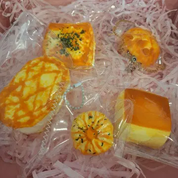 [ 새상품 ] 빵 스퀴즈 5개 묶음 판매