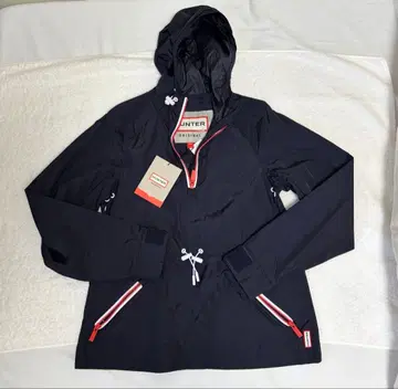 HUNTER 후드 부착 윈드 브레이커 새상품 XS 네이비