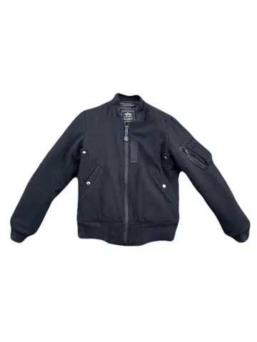 Alpha Industries MA-1 플라이트 자켓 블랙
