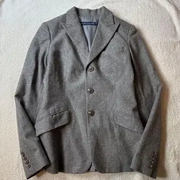 랄프 로렌 테일러드 자켓 울 그레이 사이즈 7