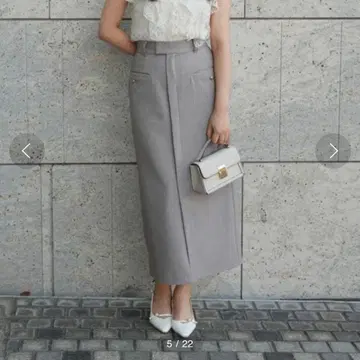 Rirandture 슬릿 타이트 스커트