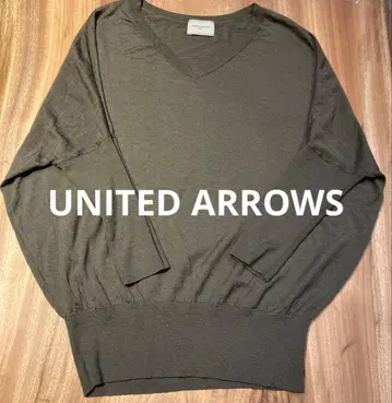 UNITED ARROWS V넥 니트
