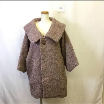 kk91 [ F ] 미츠코시 부클레 빅 칼라 숏 기장 오버 사이즈