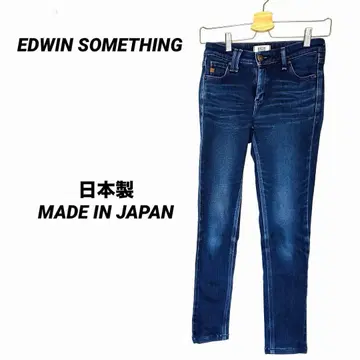 3657K 에드윈 썸씽 데님 팬츠 27 x 30 파랑 스키니 일본제