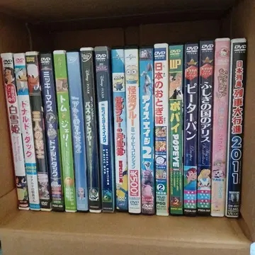 디즈니 등 어린이용 DVD 묶음 판매!