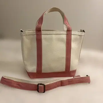 엘엘빈 숄더 토트백 스몰 로즈 핑크