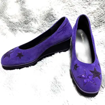 새상품급 힐즈아베뉴 웨이브 밑창 펌프스 23.5 슬립온 신발