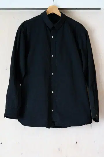 postalco 프리 암 셔츠 01 웨더 크로스 블랙 몬젠