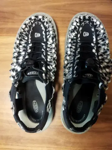 KEEN 스포츠 샌들 28.0cm 블랙/화이트