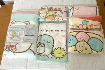 [ 미사용 새상품 ] 스미코구라시 담요 타월 세트 6점 묶음 판매