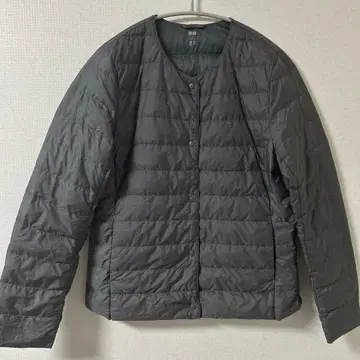 유니클로 울트라 라이트 다운 컴팩트 자켓 그레이