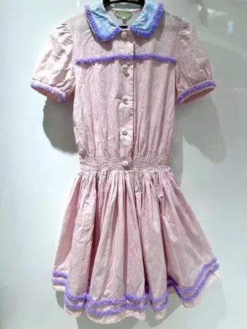 페페 fafa 데이지 패턴 미니 원피스