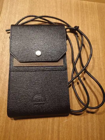 랄코바레노 플랩 숄더 월렛 블랙 x 그레이