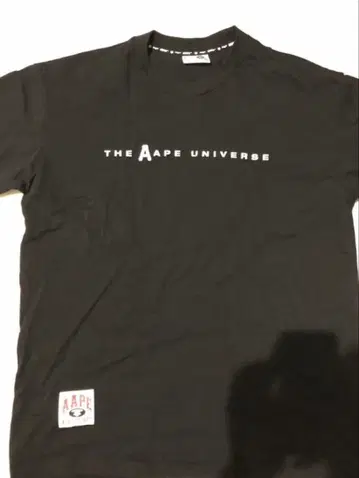 Aape 블랙 T셔츠 L 사이즈