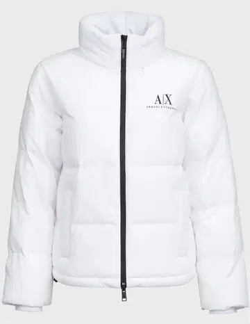 Armani Exchange 화이트 다운 자켓 L 사이즈