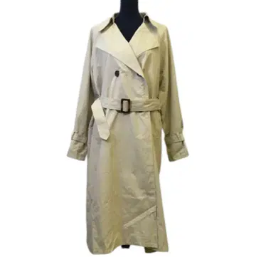 kk93 [ M ] R P S 롱 기장 오버 사이즈 에폴렛 트렌치코트