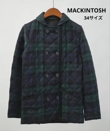 MACKINTOSH 더블 브레스트 퀼팅 자켓 S 사이즈