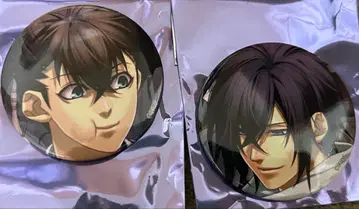 박앵귀 신개 만엽초 랜덤 캔뱃지 사이토 하지메 토도 헤이스케 2개 세트