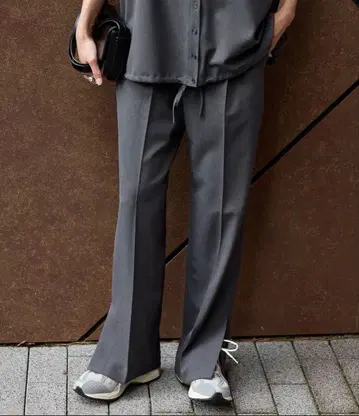 JOURNAL STANDARD 울리쉬 트윌 슬릿 팬츠 38