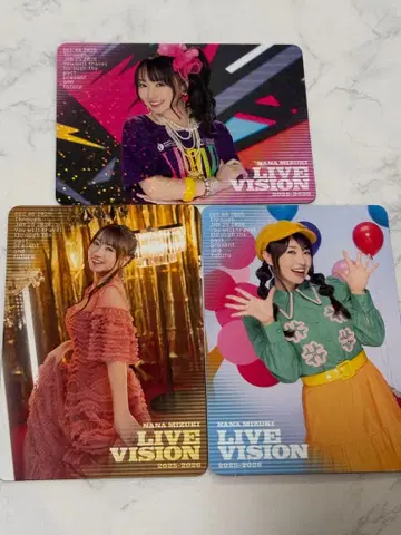 미즈키 나나 LIVE VISION NANACA 3종 세트