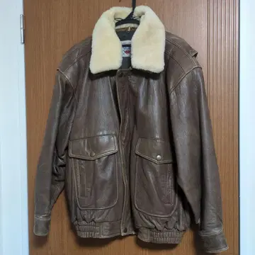 EXALT 빈티지 가죽 재킷