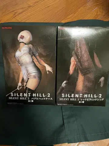 사일런트 힐 2 레드 피라미드 싱 버블헤드 너스 피규어 세트