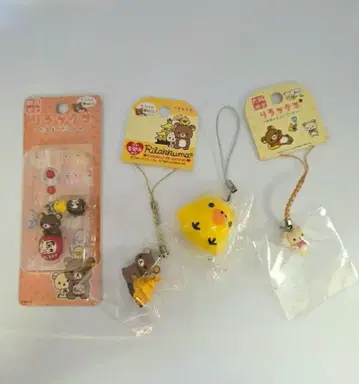 리락쿠마&키이로이토리 스트랩 세트