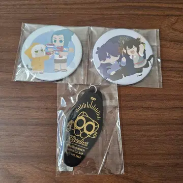 [ 로샤오헤이 전기 ] 얇은 비단 키링 & 캔 배지 세트