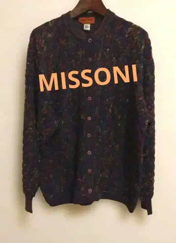 [ MISSONI ] 멀티 컬러 가디건 사이즈 L