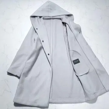 현행 유나이티드 애로우즈 저지 후디 코트 샤기 터치 아이보리