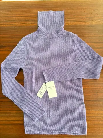 Ballsey 퍼플 터틀넥 스웨터 S