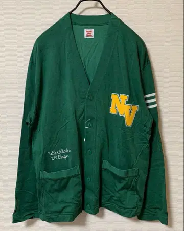 새상품 저널 스탠다드 MASON 레터드 V넥 가디건