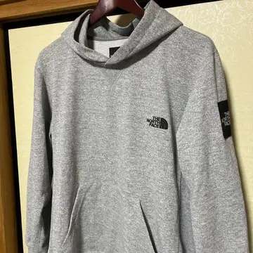 THE NORTH FACE 그레이 후드 부착 후드티