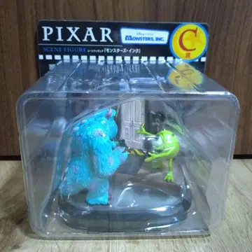 몬스터 주식회사 장면 피규어 마이크 설리 픽사 Happy 복권