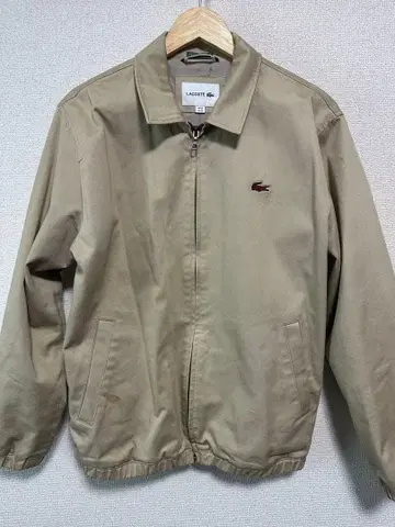 LACOSTE 베이지 자켓 US M
