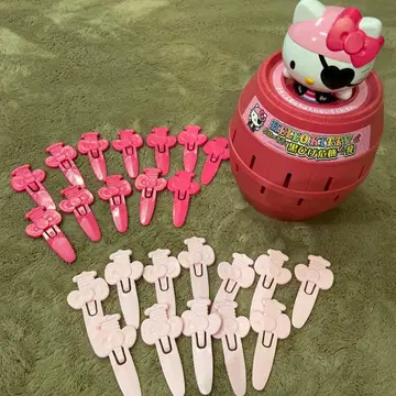 헬로키티 완구 검은 수염 위기일발