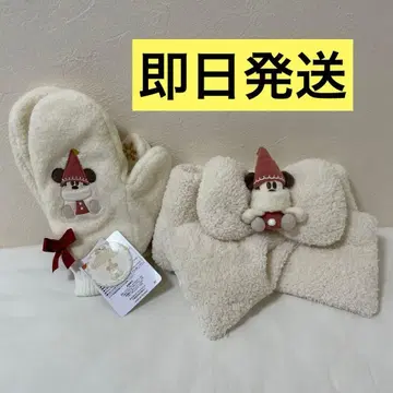 릴린린 머플러&미튼 세트 크리스마스 2025 도쿄 디즈니 리조트