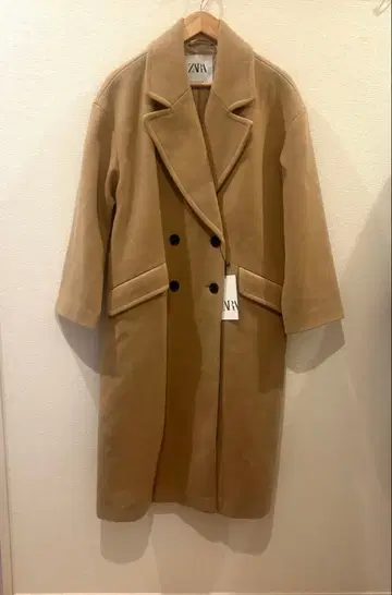 ZARA 카멜 코트
