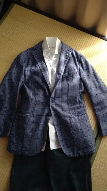 컨디션 최상 루비암 L.B.M.1911 자켓 네이비 M 사이즈 A122