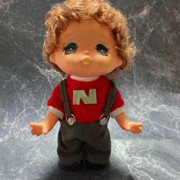 쇼와 인형 레트로 남아 인형 쇼와돌 일본산 소프트 비닐 인형