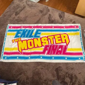EXILE THE MONSTER FINAL 비치 타월