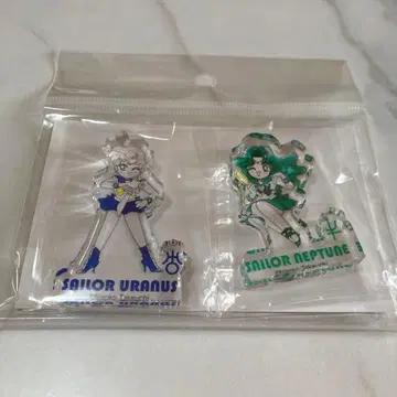 세일러문 스토어 아크릴 피규어 2개 세트 우라노스 넵튠