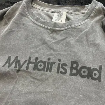 My hair is bad 마이헤어 T셔츠 L사이즈