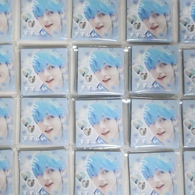 [50%] 방탄 뷔 프리쿠라 판스 비공굿 태형 포카