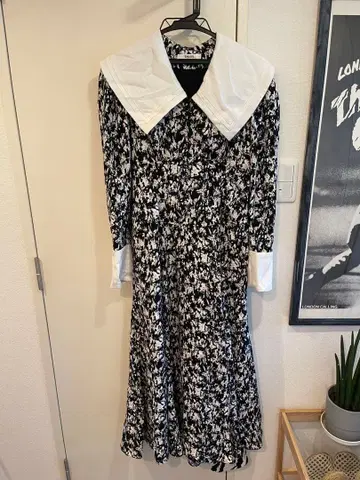 SNIDEL 꽃무늬 롱 원피스